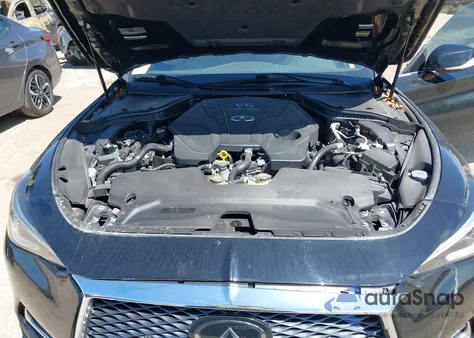 2019 Infiniti Q60 3.0T Luxe z USA, uszkodzony, nr VIN JN1EV7EL9KM290238